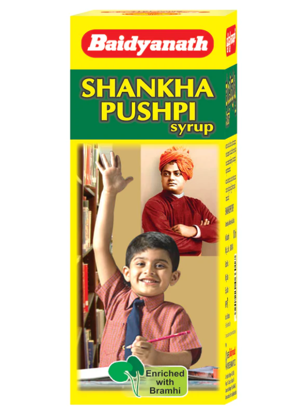 Picture of Baidyanath Shankhapushpi Syrup - 450 ml - Pack of 1