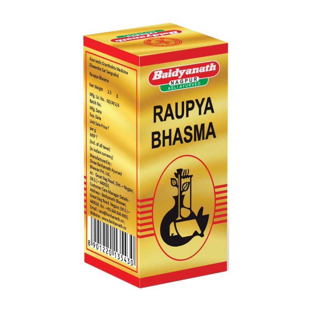 Picture of Baidyanath Raupya Bhasma - 2.5 gm