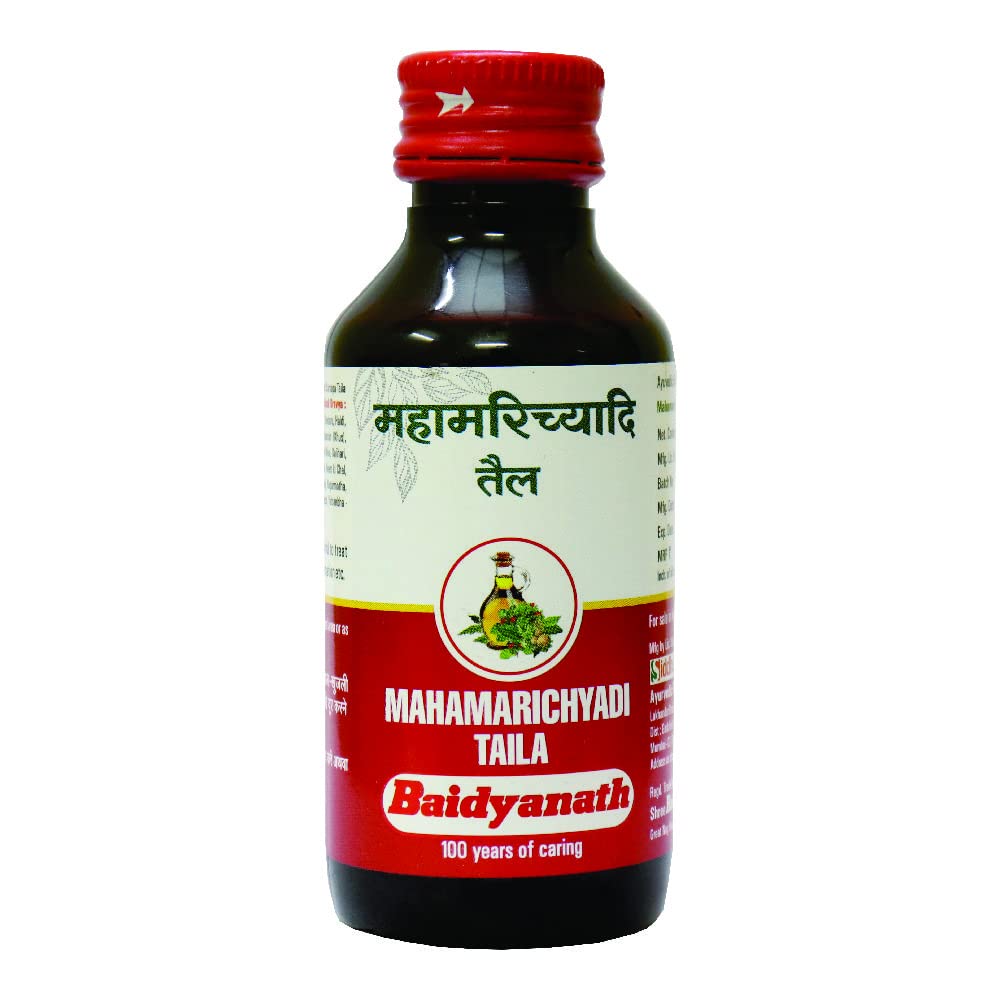 Show details for Baidyanath Mahamarichyadi Taila - 100 ml Picture of Baidyanath Mahamarichyadi Taila - 100 ml