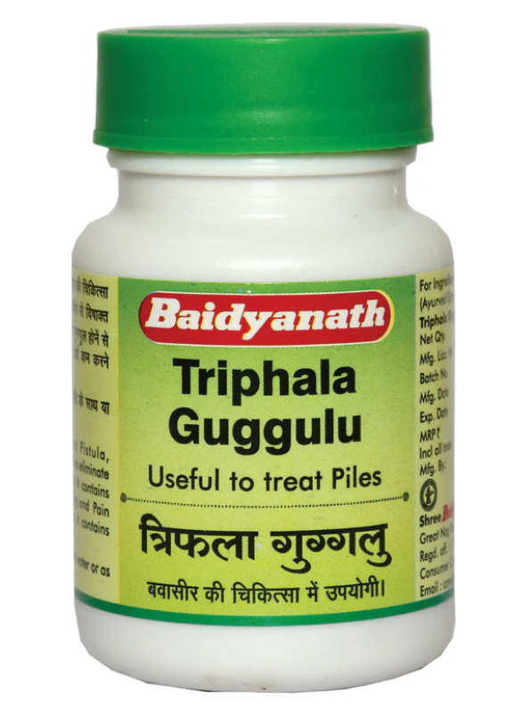 Picture of Baidyanath Triphala Guggulu - 80 Tablets