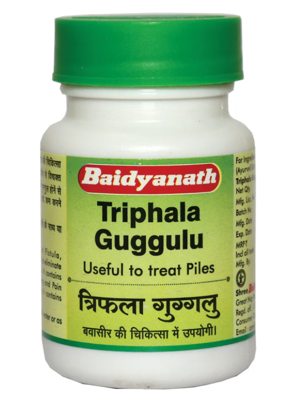Show details for Baidyanath Triphala Guggulu - 80 Tablets Picture of Baidyanath Triphala Guggulu - 80 Tablets