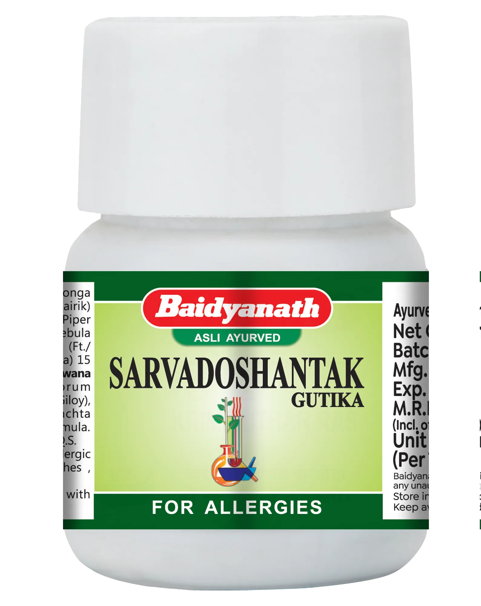 Show details for Baidyanath Sarvadoshantak Gutika - 25 Tablets Picture of Baidyanath Sarvadoshantak Gutika - 25 Tablets