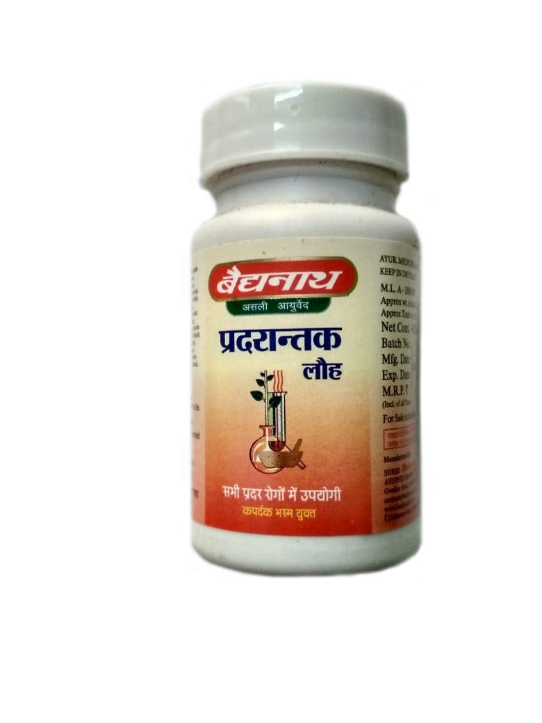 Show details for Baidyanath Pradrantak Lauh - 40 Tabs Picture of Baidyanath Pradrantak Lauh - 40 Tabs