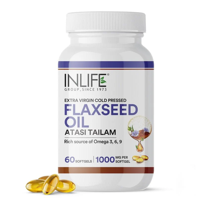 Picture of Inlife Flaxseed Oil Atasi Tailam Softgels - 60 Softgels