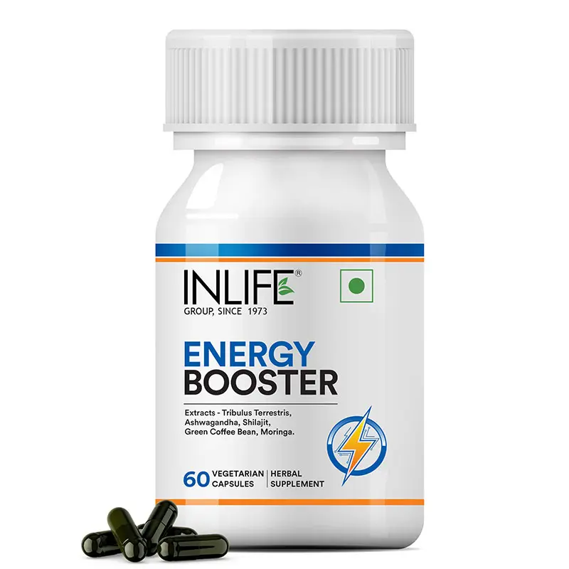 Picture of Inlife Energy Booster Capsules - 60 Veg Caps