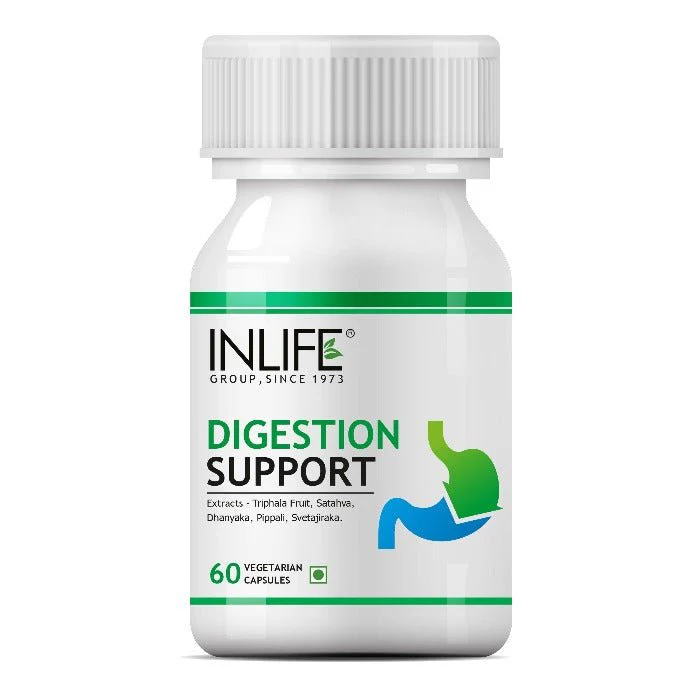 Show details for Inlife Digestion Support Capsules - 60 Veg Caps Picture of Inlife Digestion Support Capsules - 60 Veg Caps