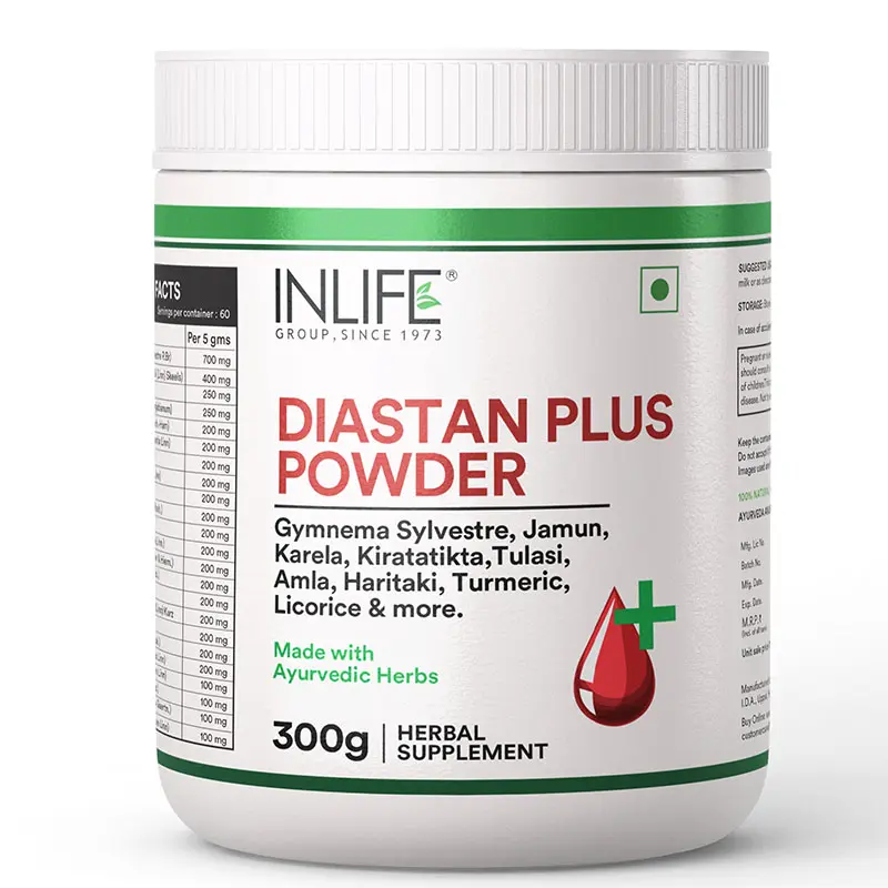 Picture of Inlife Diabetes Care Diastan Plus Powder Natural Flavour - 300 GM