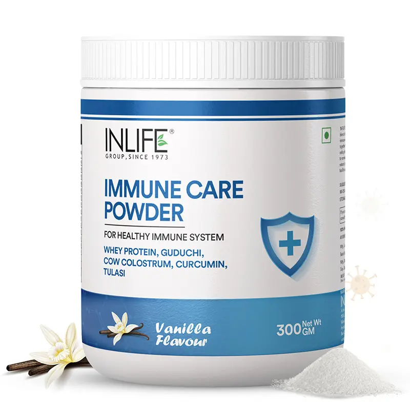 Show details for Inlife Immune Care Powder Vanilla Flavour - 300 GM Picture of Inlife Immune Care Powder Vanilla Flavour - 300 GM