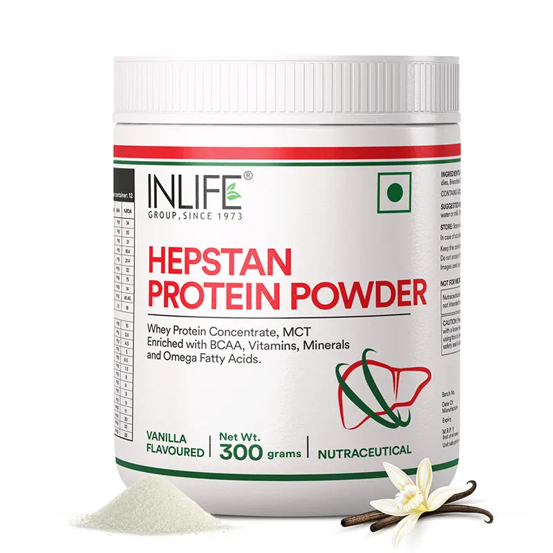 Show details for Inlife Liver Care Hespan Protein Powder Vanilla Flavour - 300  GM Picture of Inlife Liver Care Hespan Protein Powder Vanilla Flavour - 300  GM