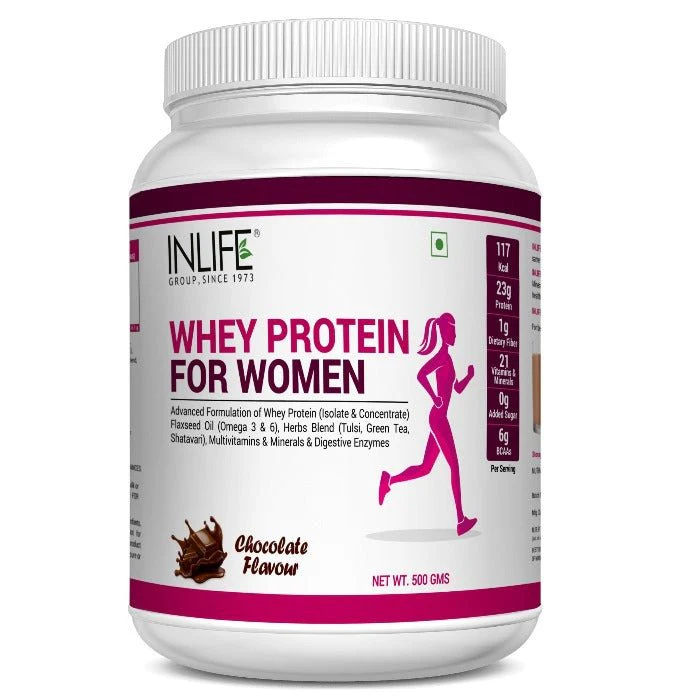 Show details for Inlife Whey Protein Powder For Women - 500 GM Picture of Inlife Whey Protein Powder For Women - 500 GM