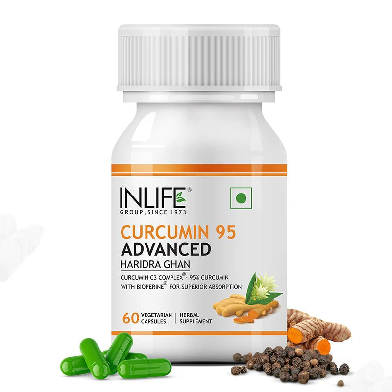 Show details for Inlife Curcumin 95 Advanced Capsules - 60 Veg Caps Picture of Inlife Curcumin 95 Advanced Capsules - 60 Veg Caps
