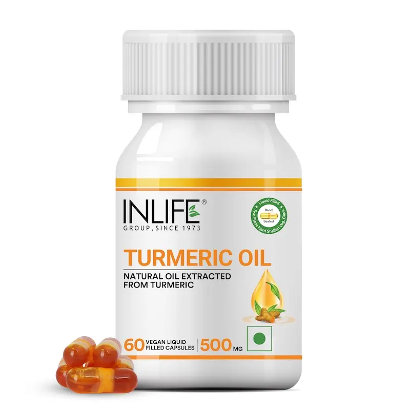 Picture of Inlife Turmeric Oil Capsules - 60 Caps