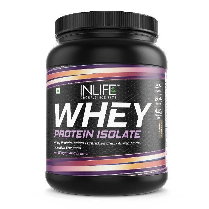 Show details for Inlife Whey Protein Isolate Powder - 400 GM Picture of Inlife Whey Protein Isolate Powder - 400 GM
