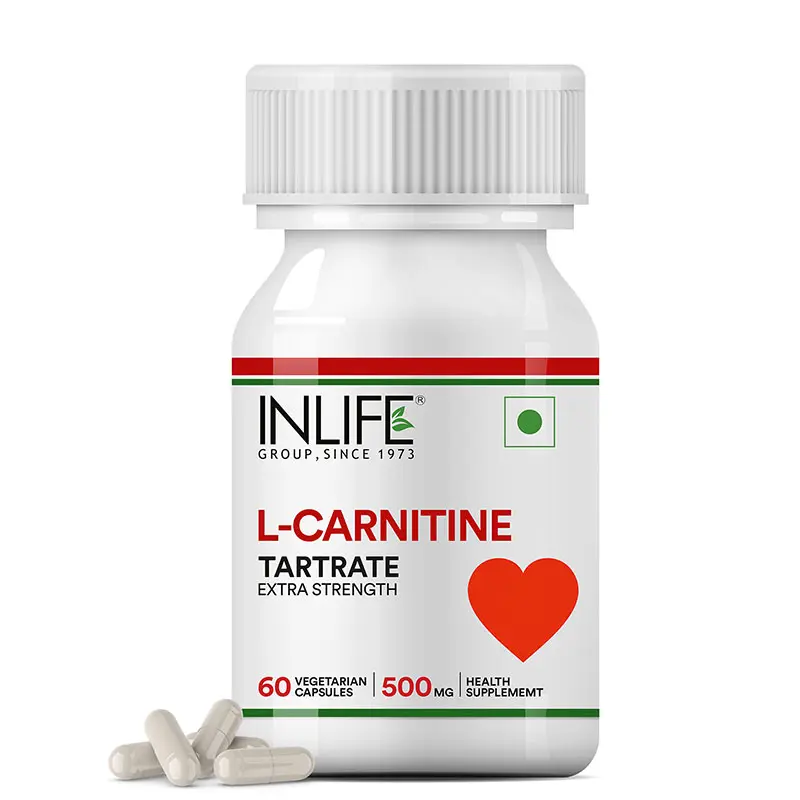 Picture of Inlife L-Carnitine L-Tartrate Capsules - 60 Veg Caps