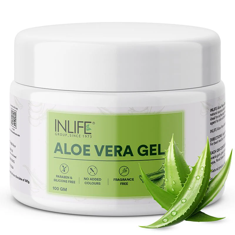 Show details for Inlife Aloe Vera Gel - 100 GM Picture of Inlife Aloe Vera Gel - 100 GM