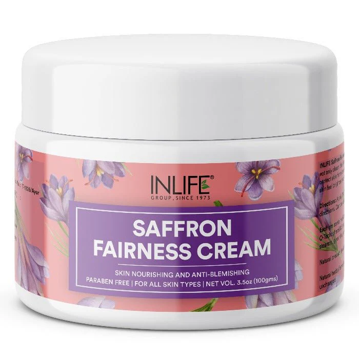 Picture of Inlife Saffron Fairness Cream - 100 GM