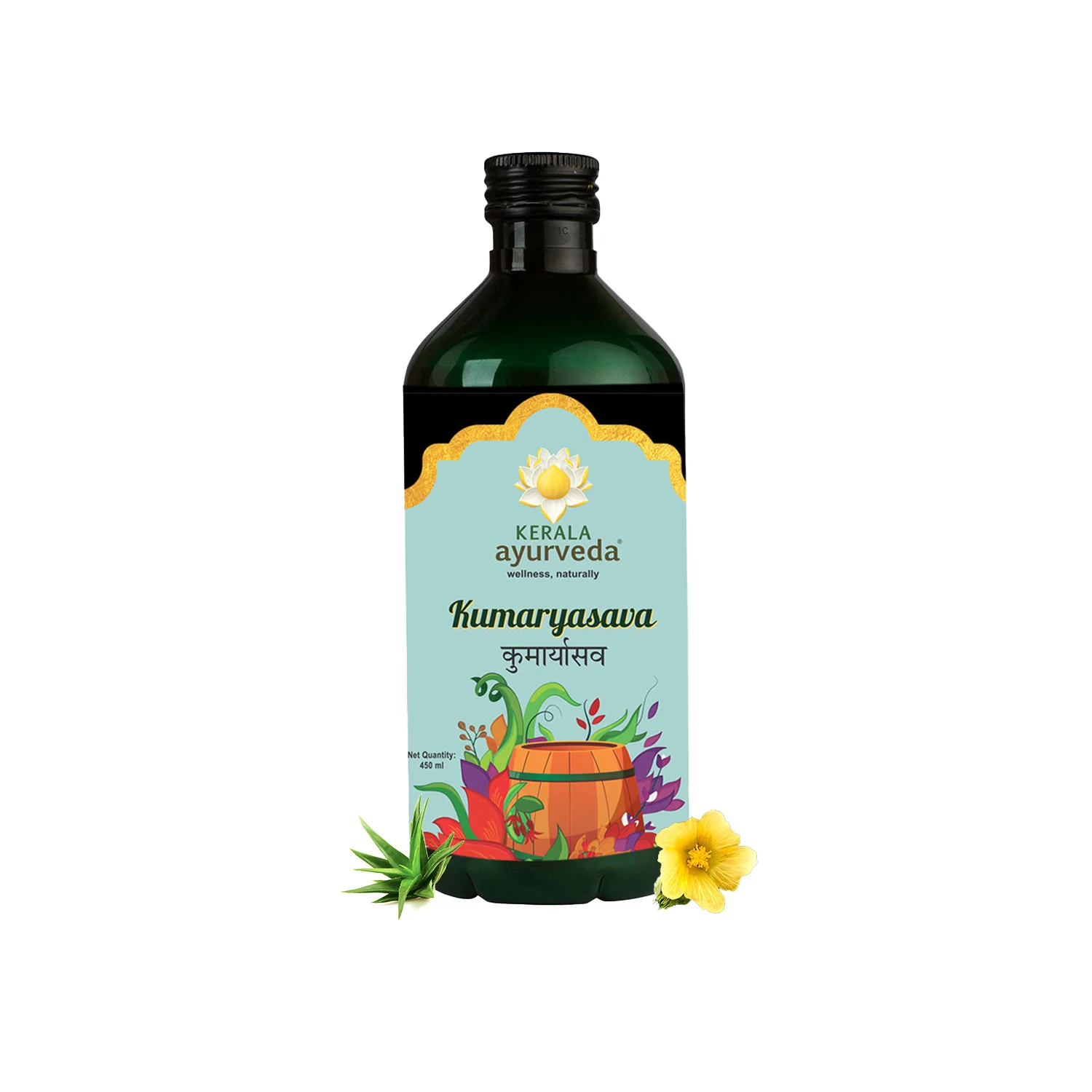 Picture of Kerala Ayurveda Kumaryasava (Asava) - 450 ML