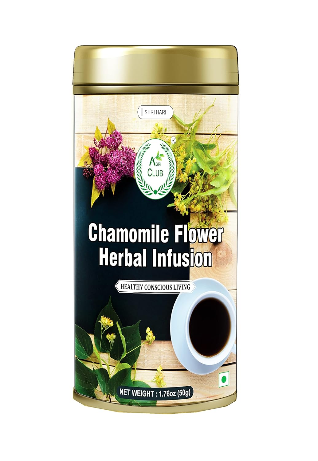 Show details for Agri Club Chamomile Flower Tea - 50 GM Picture of Agri Club Chamomile Flower Tea - 50 GM
