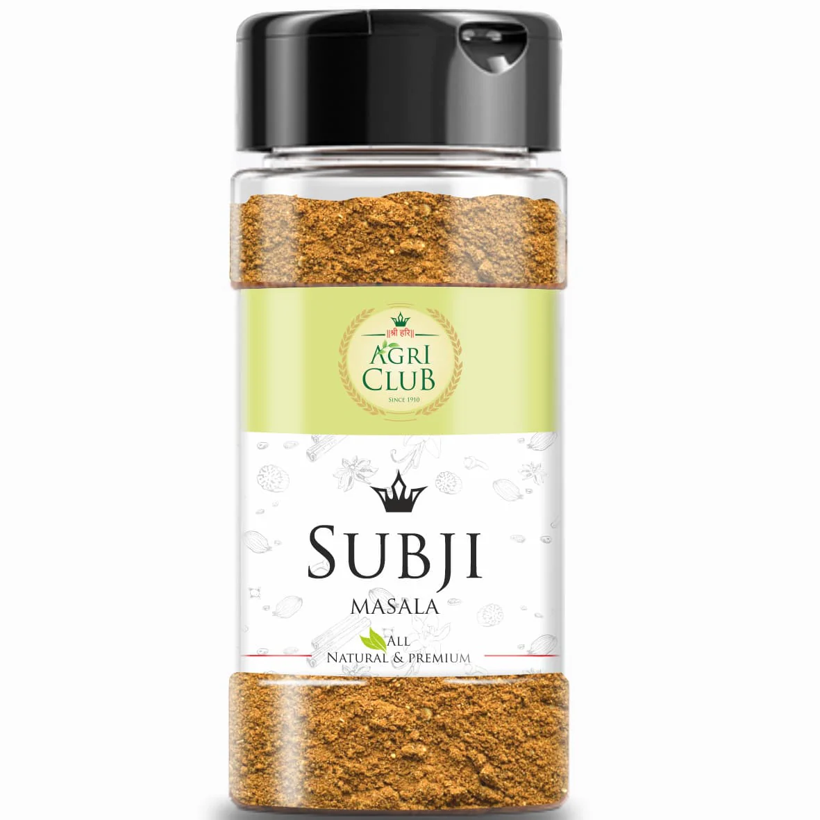 Show details for Agri Club Sabji Masala Powder - 100 GM Picture of Agri Club Sabji Masala Powder - 100 GM