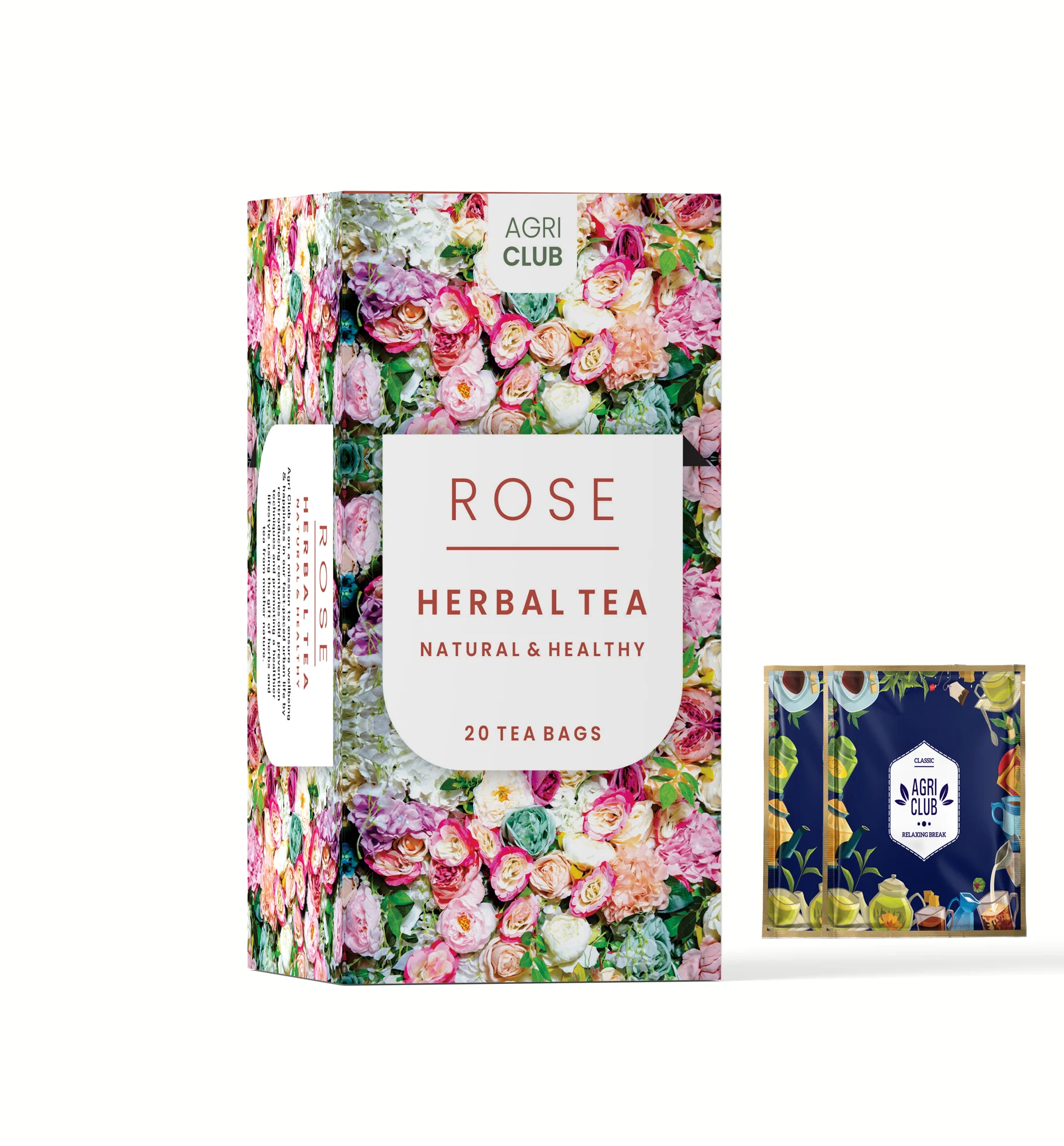 Picture of Agri Club Rose Herbal Tea - 20 Bags