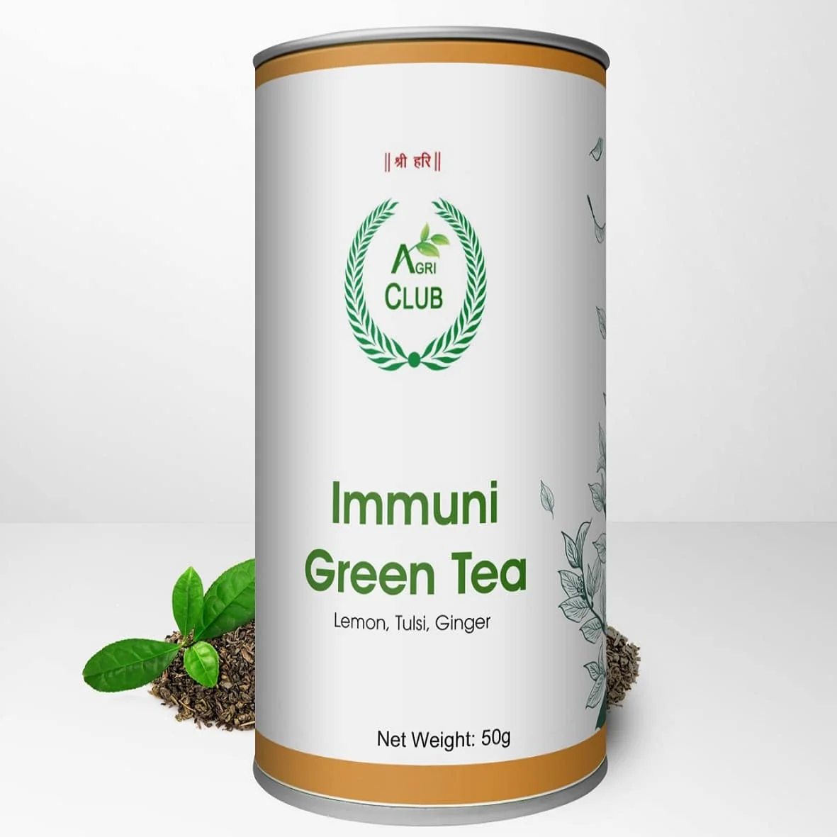 Picture of Agri Club Herbal Immuni Green Tea - 50 GM