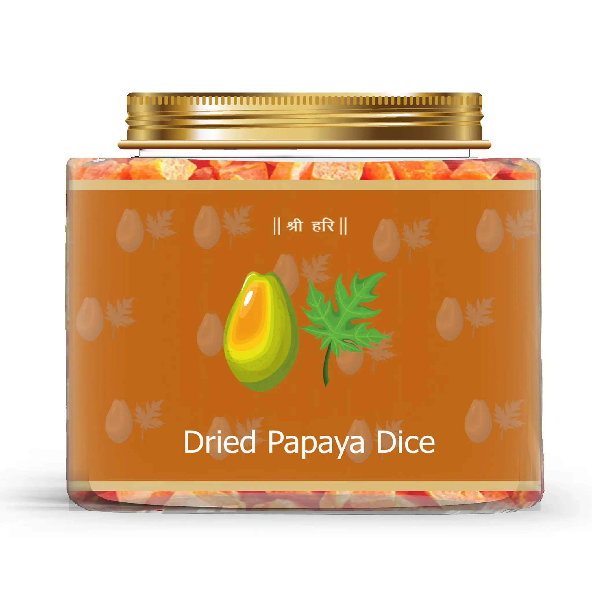 Picture of Agri Club Fruits Dried Papaya Dice - 250 GM