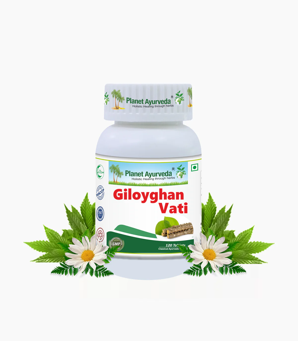 Show details for Planet Ayurveda Giloyghan Vati - 120 Tabs Picture of Planet Ayurveda Giloyghan Vati - 120 Tabs