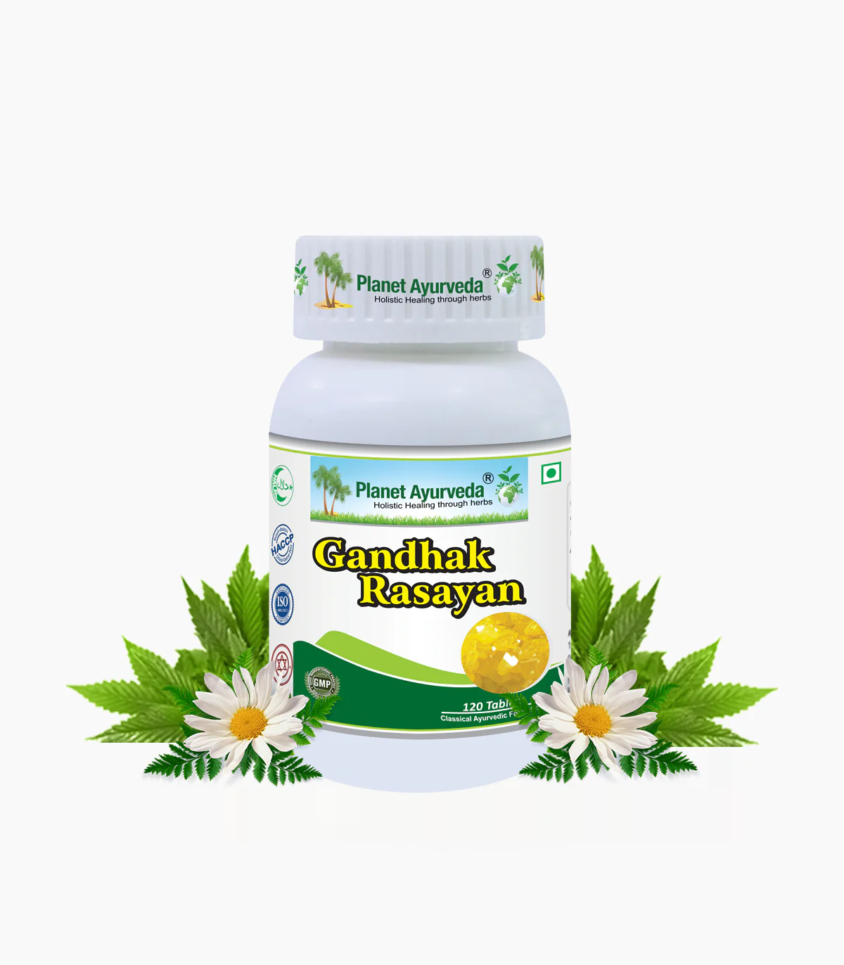 Picture of Planet Ayurveda Gandhak Rasayan Tablets - 120 Tabs