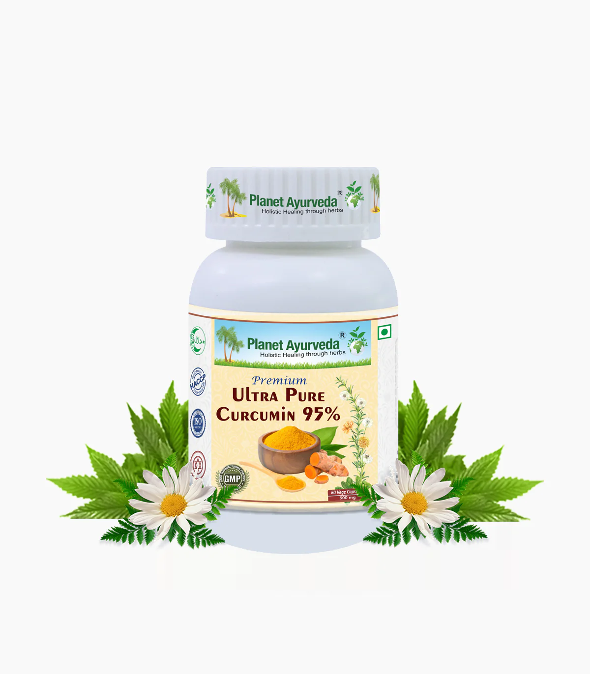 Picture of Planet Ayurveda Premium Ultra Pure Curcumin 95% Capsules - 60 Veg Caps