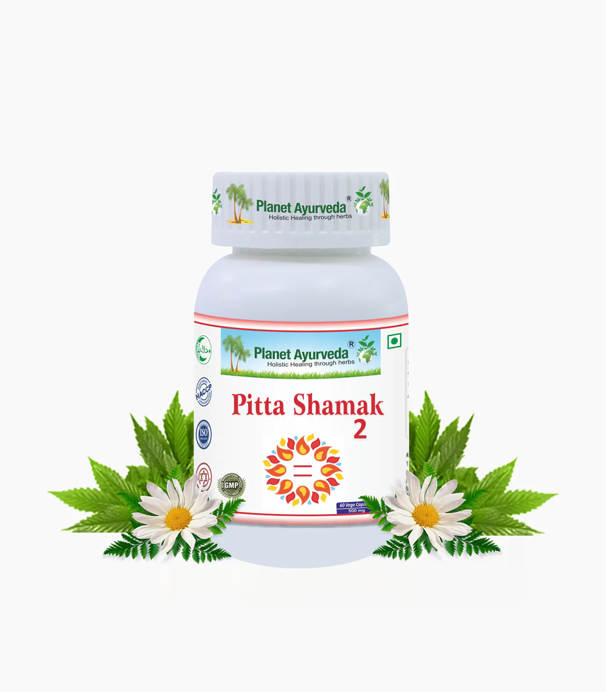 Show details for Planet Ayurveda Pitta Shamak - 2 Capsules - 60 Veg Caps Picture of Planet Ayurveda Pitta Shamak - 2 Capsules - 60 Veg Caps