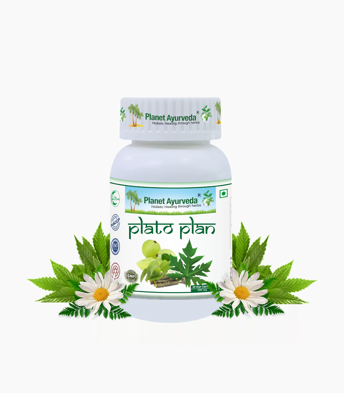 Picture of Planet Ayurveda Plato Plan Capsules - 60 Veg Caps