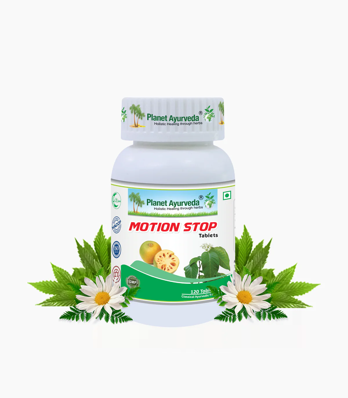 Picture of Planet Ayurveda Motion Stop Tablets - 120 Tabs