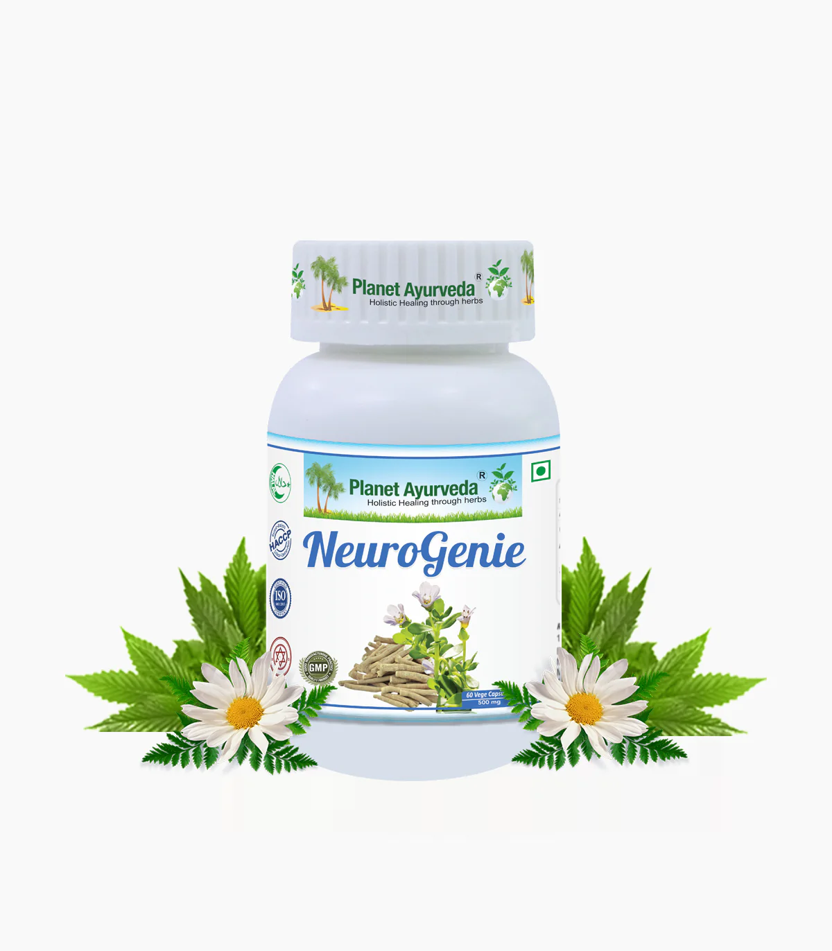 Picture of Planet Ayurveda Neuro Gin Capsules - 60 Veg Caps