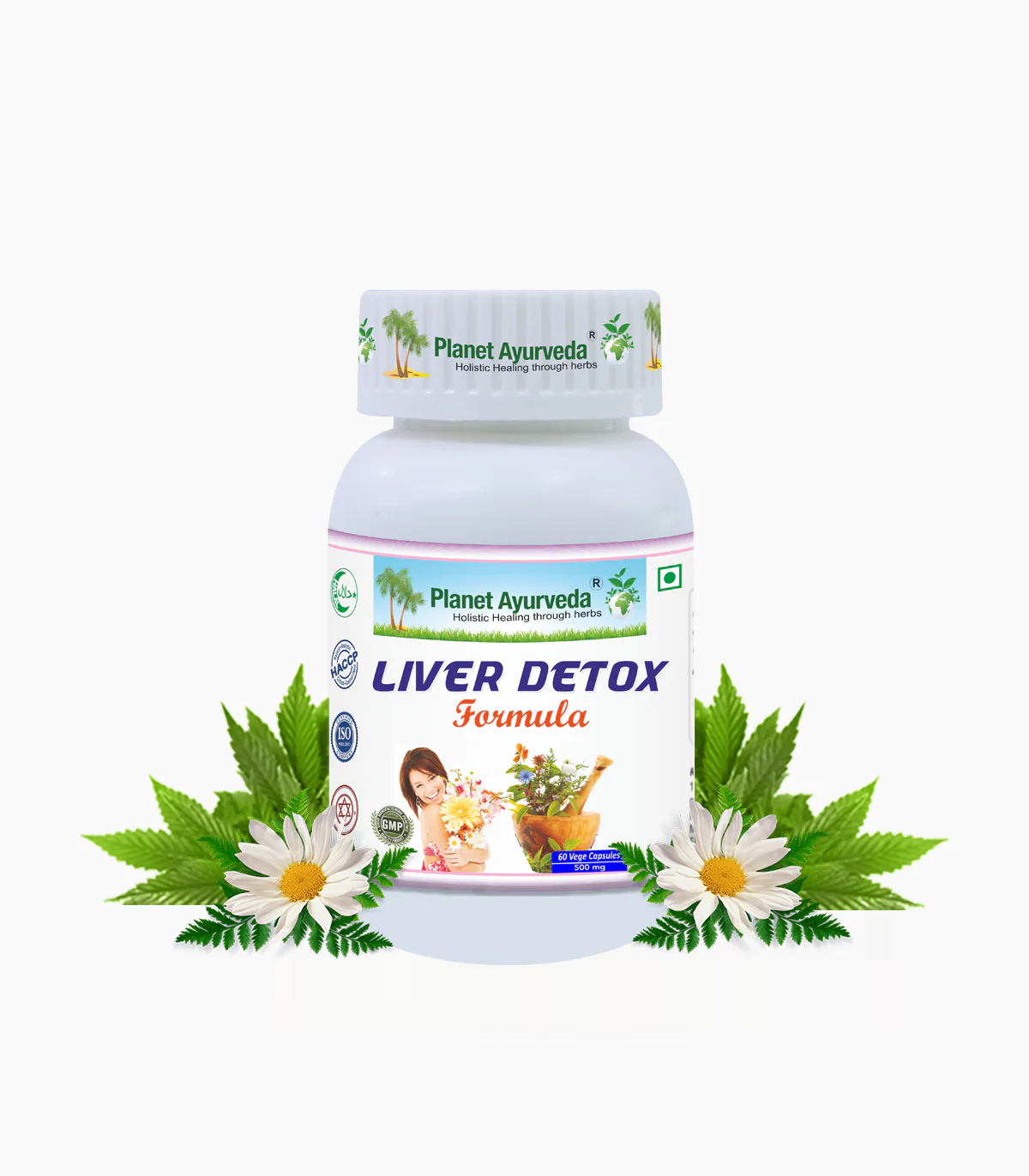 Picture of Planet Ayurveda Liver Detox Formula Capsules - 60 Veg Caps