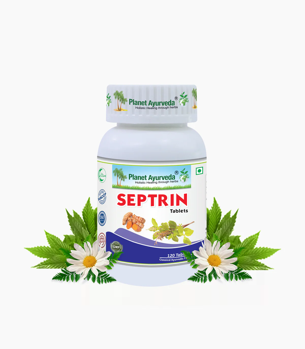 Show details for Planet Ayurveda Septrin Tablet - 120 Tabs Picture of Planet Ayurveda Septrin Tablet - 120 Tabs