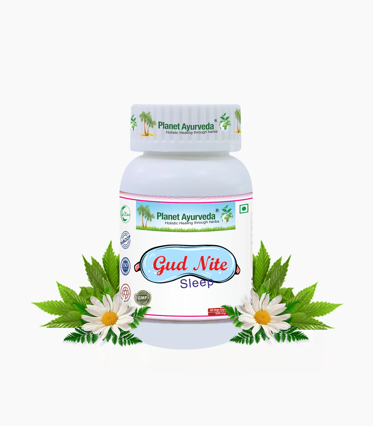 Picture of Planet Ayurveda Gud Nite Sleep Capsules - 60 Veg Caps