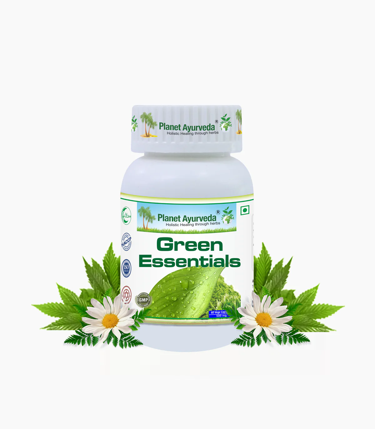 Picture of Planet Ayurveda Green Essentials Capsules - 60 Veg Caps