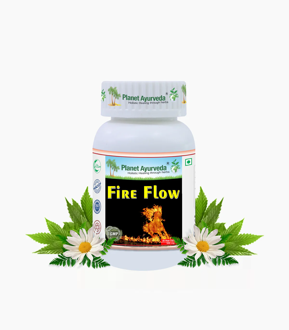 Picture of Planet Ayurveda Fire Flow Capsules - 60 Veg Caps