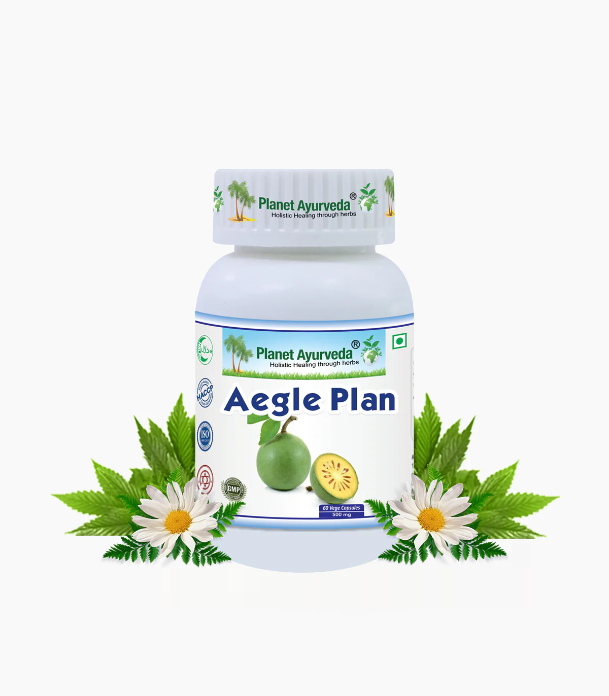 Picture of Planet Ayurveda Aegle Plan Capsules - 60 Veg Caps