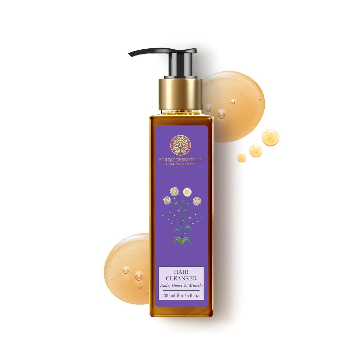 Show details for Forest Essentials Hair Cleanser Amla, Honey & Mulethi - 200 ML Picture of Forest Essentials Hair Cleanser Amla, Honey & Mulethi - 200 ML