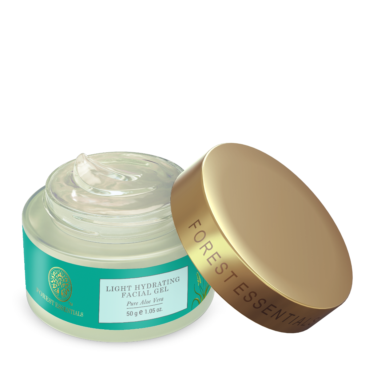 Picture of Forest Essentials Light Hydrating Moisturising Facial Gel Pure Aloe Vera - 50 GM