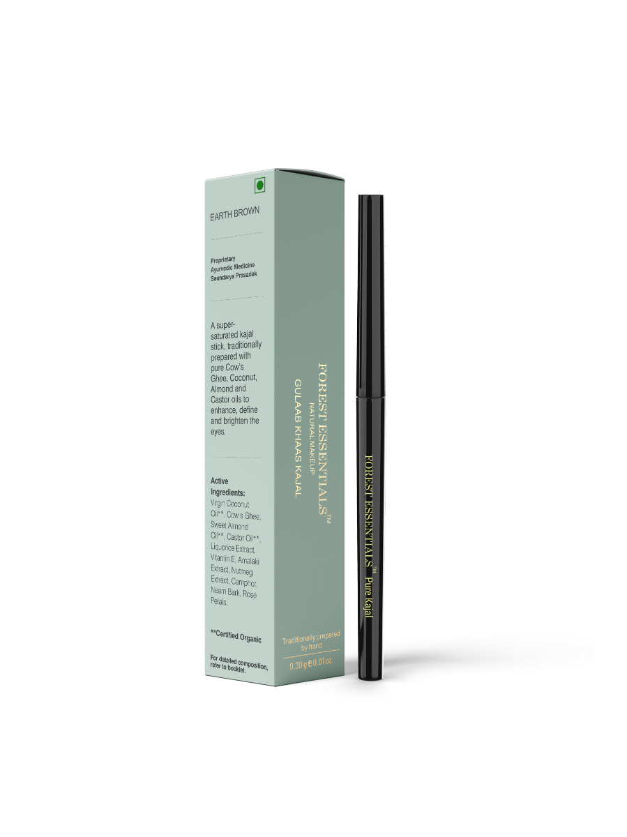 Picture of Forest Essentials Earth Brown Gulaab Khaas Kajal - Brown 