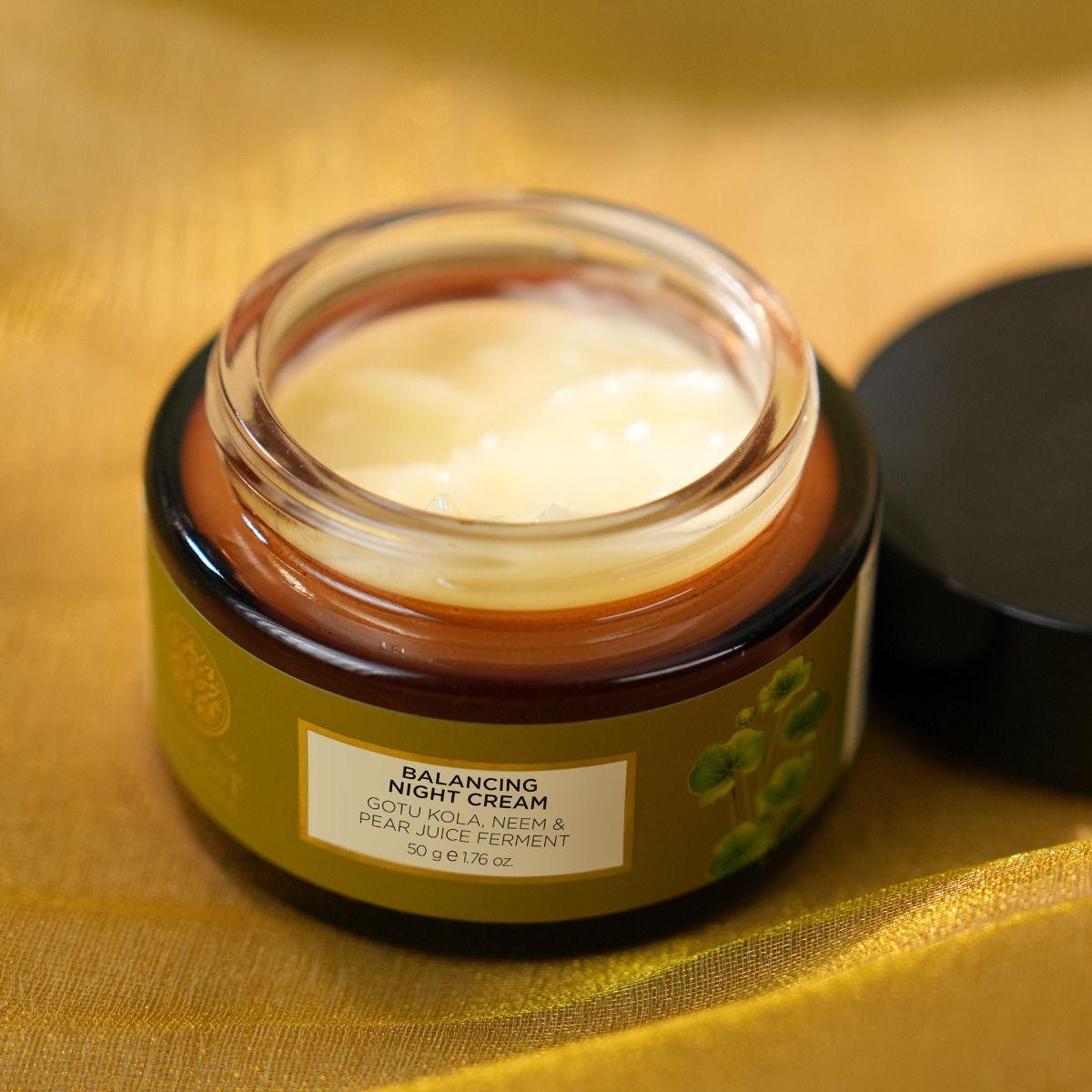 Picture of Forest Essentials Balancing Night Cream with Gotu Kola, Neem & Pear Juice Ferment - 50 GM