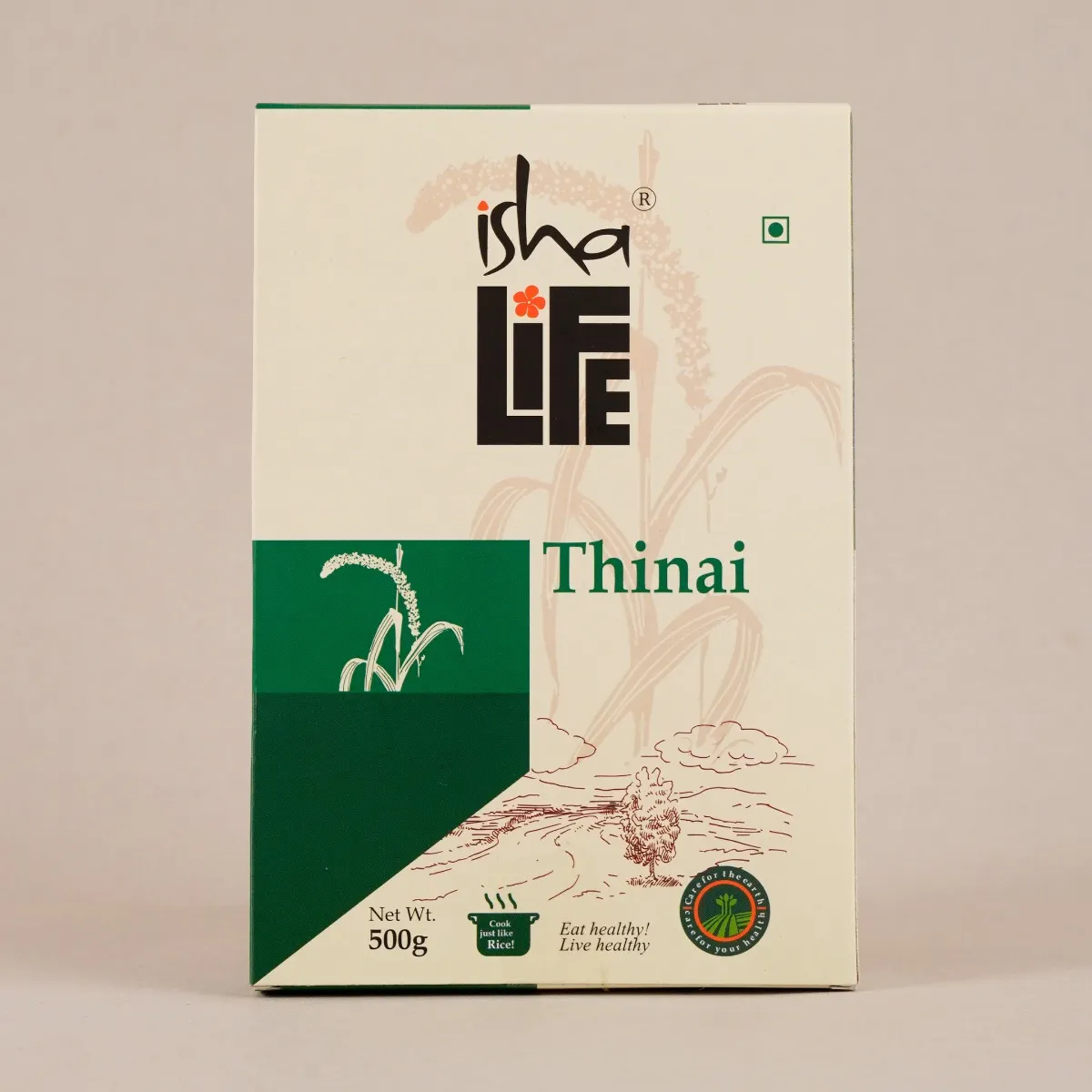 Picture of Isha Life Thinai (Foxtail Millet / Kangni), 500 gm