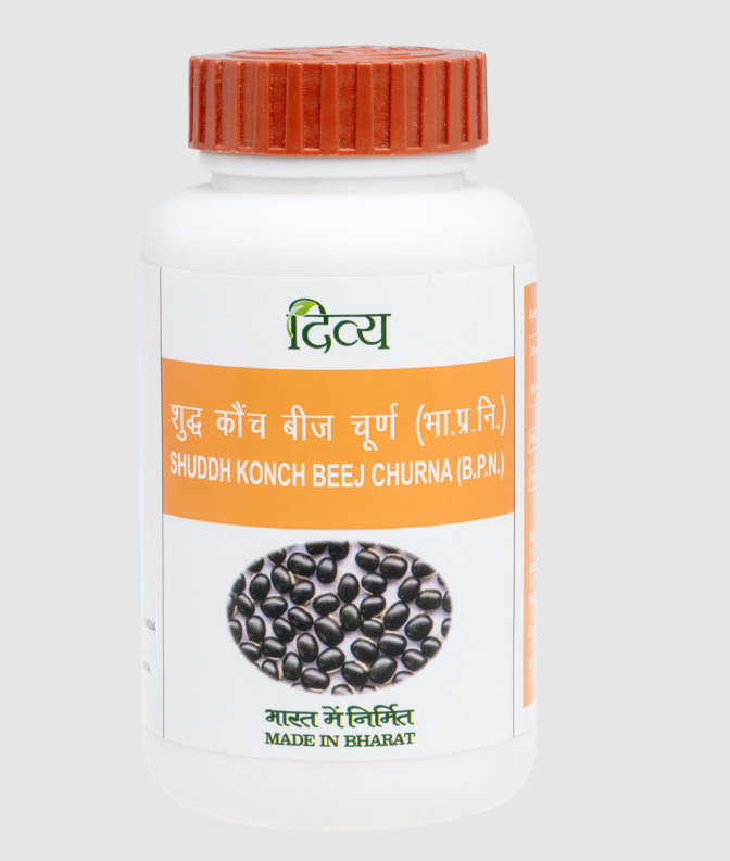 Show details for Patanjali Shuddh Konch Beej Churna (Mucuna Pruriens) - 100 gm - Pack of 1 Picture of Patanjali Shuddh Konch Beej Churna (Mucuna Pruriens) - 100 gm - Pack of 1