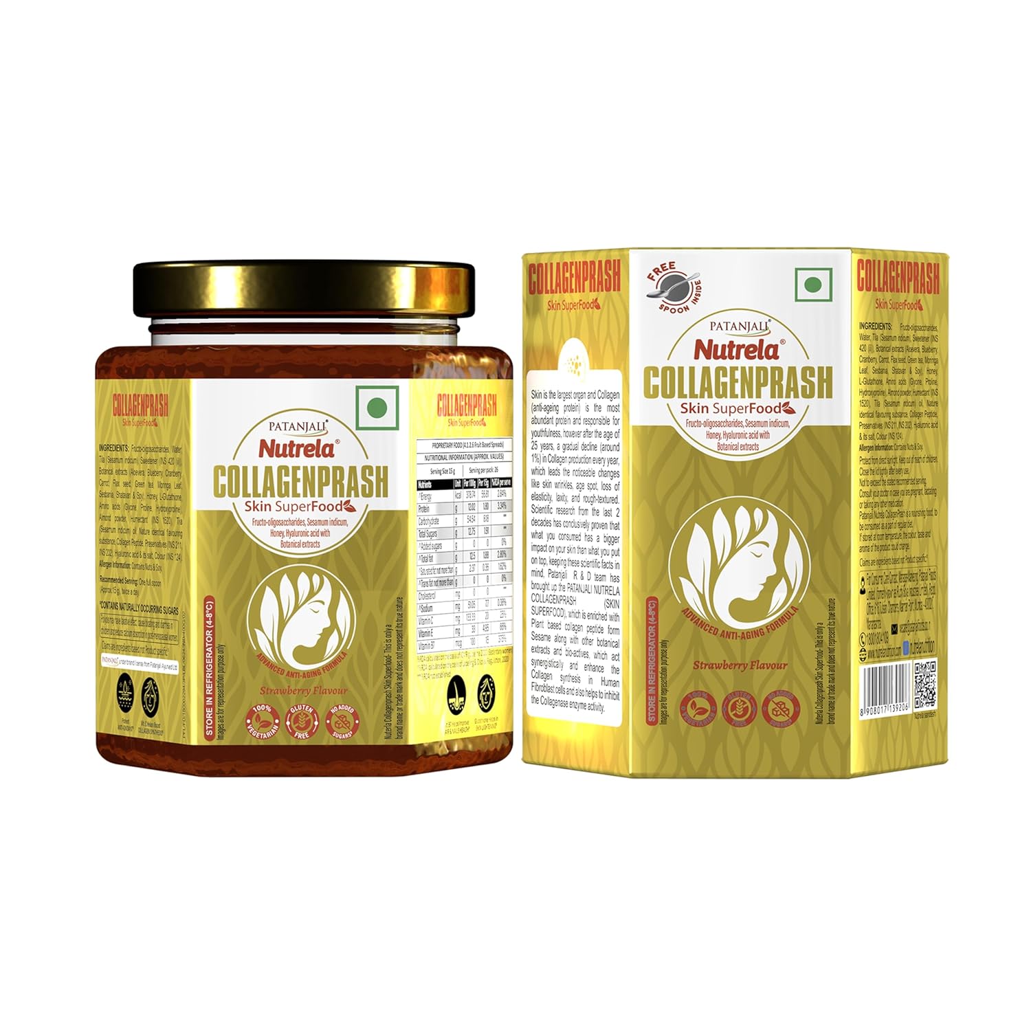 Show details for Patanjali Nutrela Collagenprash - 400 gm Picture of Patanjali Nutrela Collagenprash - 400 gm