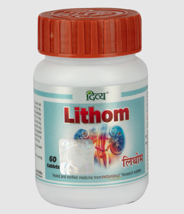 Show details for Patanjali Divya Lithom Tablets - 60 Tabs Picture of Patanjali Divya Lithom Tablets - 60 Tabs