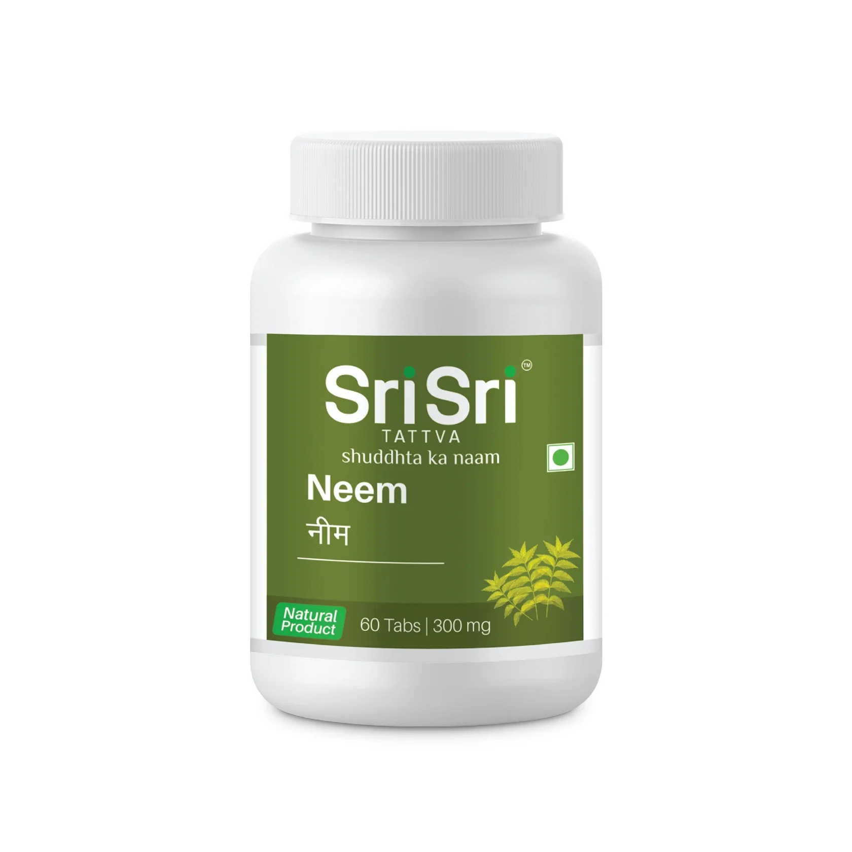 Show details for Sri Sri Tattva Neem Tablets - 60 Tabs Picture of Sri Sri Tattva Neem Tablets - 60 Tabs