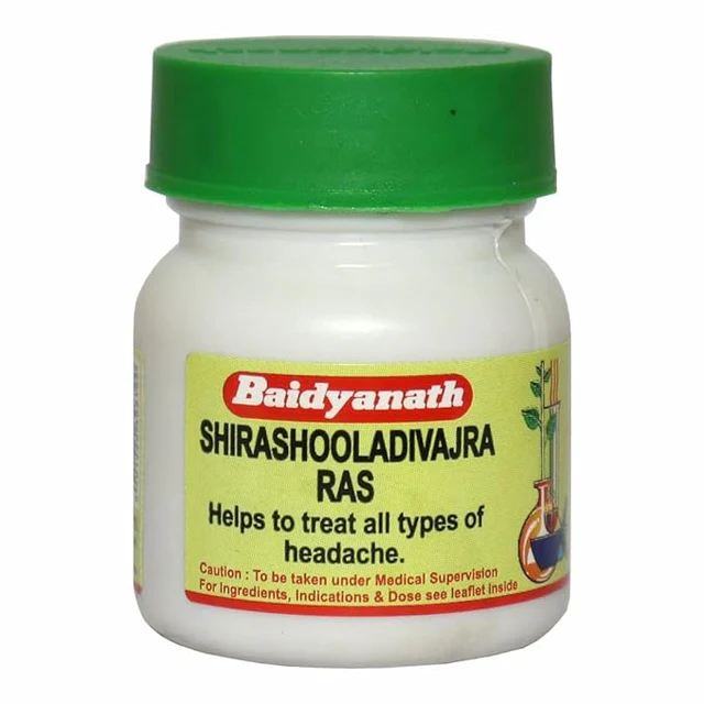Show details for Baidyanath Shirashooladivajra Ras - 40 Tab Picture of Baidyanath Shirashooladivajra Ras - 40 Tab