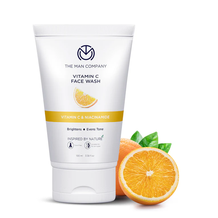Show details for The Man Company Vitamin C Face Wash - 100 ML Picture of The Man Company Vitamin C Face Wash - 100 ML